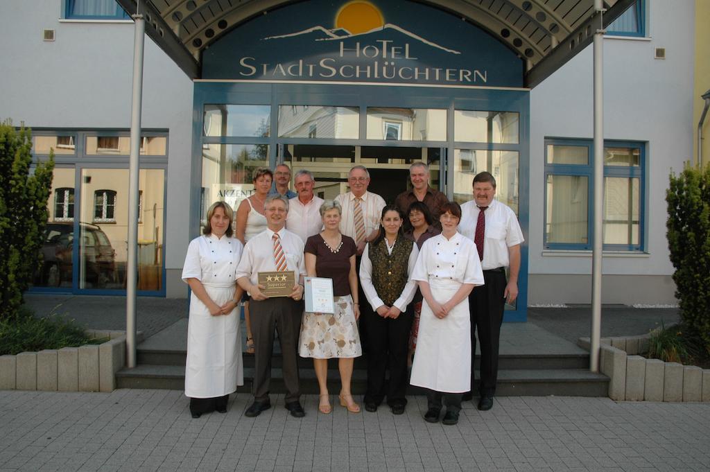 Akzent Hotel Stadt Schluechtern ***S ภายนอก รูปภาพ